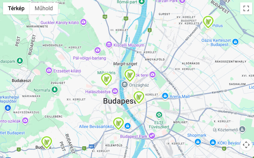 Biobolt térkép Biobolt térkép