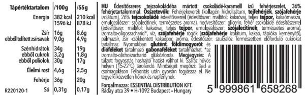 Nano Supps Protein Bar Chocolate-Caramel Nano Supps Protein Bar Chocolate-Caramel