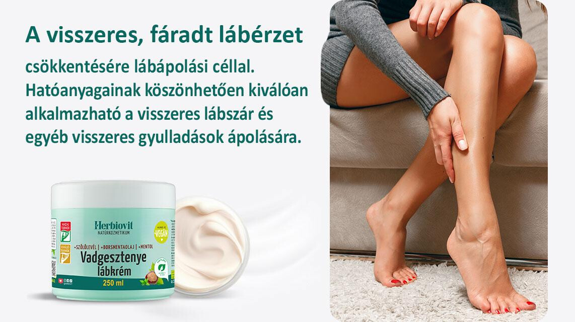 Herbiovit Vadgesztenyés lábkrém Herbiovit Vadgesztenyés lábkrém