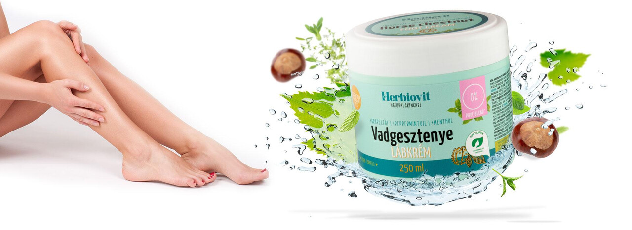 Herbiovit Vadgesztenyés lábkrém Herbiovit Vadgesztenyés lábkrém
