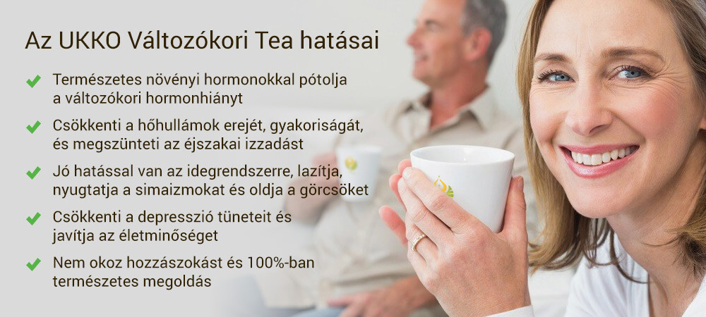 UKKO Változókori tea hatásai