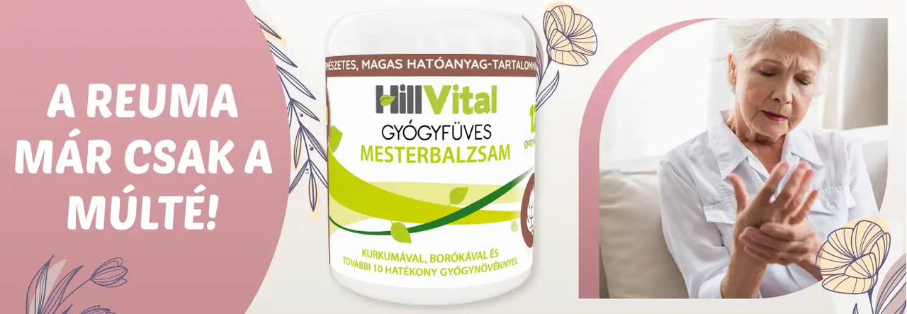 HillVital Gyógyfüves Mesterbalzsam HillVital Gyógyfüves Mesterbalzsam