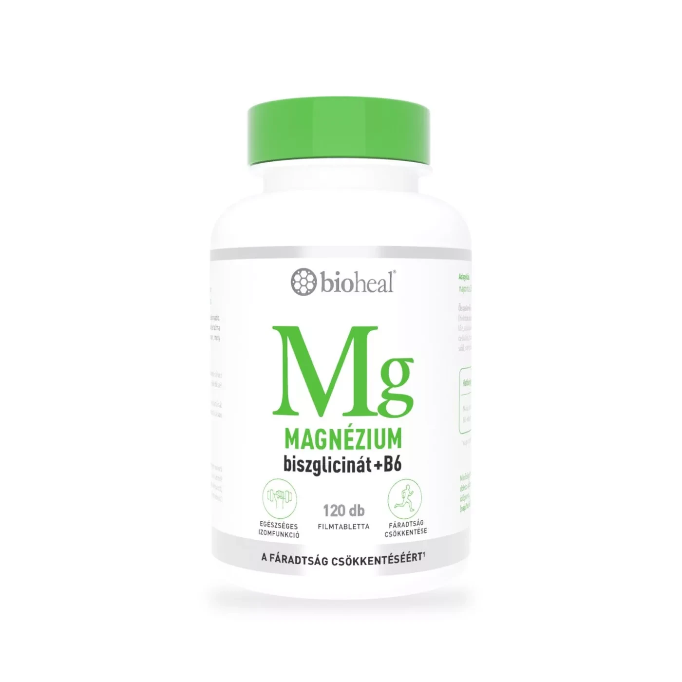 Bioheal Magnézium Biszglicinát +B6 120db Filmtabletta