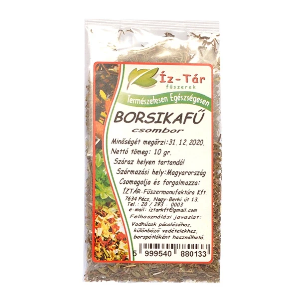 Íz Tár borsikafű morzsolt fűszer 10g
