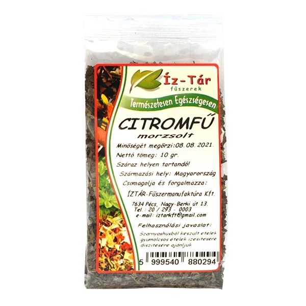 Íz Tár citromfű morzsolt 10g