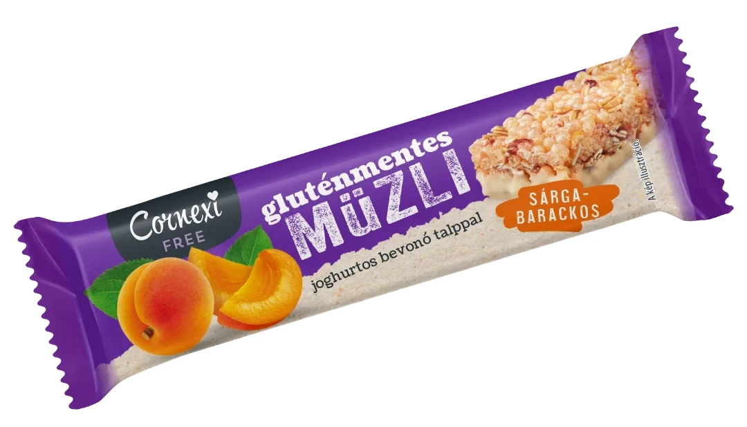 Cornexi FREE Sárgabarackos müzliszelet (gluténmentes) 25g