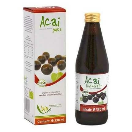 Medicura Acai 100% Bio gyümölcslé 330ml