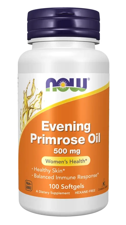 NOW Ligetszépe olaj (Evening Primrose Oil) 500 mg 100db kapszula