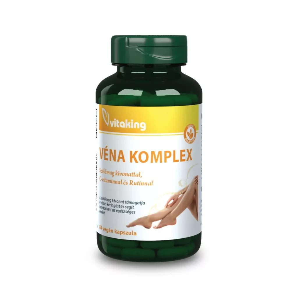 VK Véna komplex (Szőlőmag + Rutin + C-vitamin) 84db