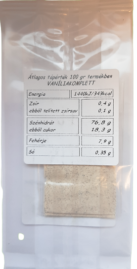 Íz Tár Vanília komplett 5g