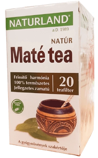 Naturland Maté Tea Natúr 20 db