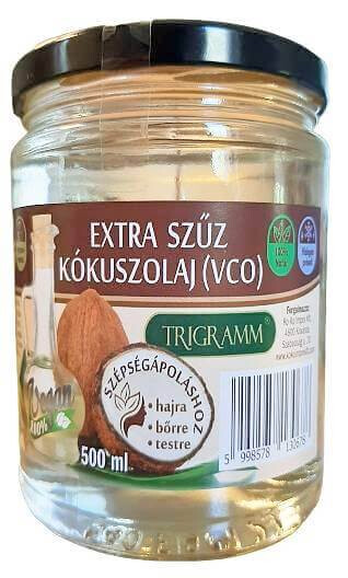 Trigramm Extra Szűz Kókuszolaj (VCO) 500 ml