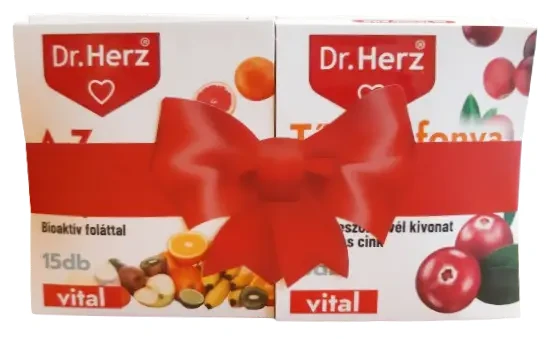 Dr. Herz Ajándék Csomag 4 étrend-kiegészítővel