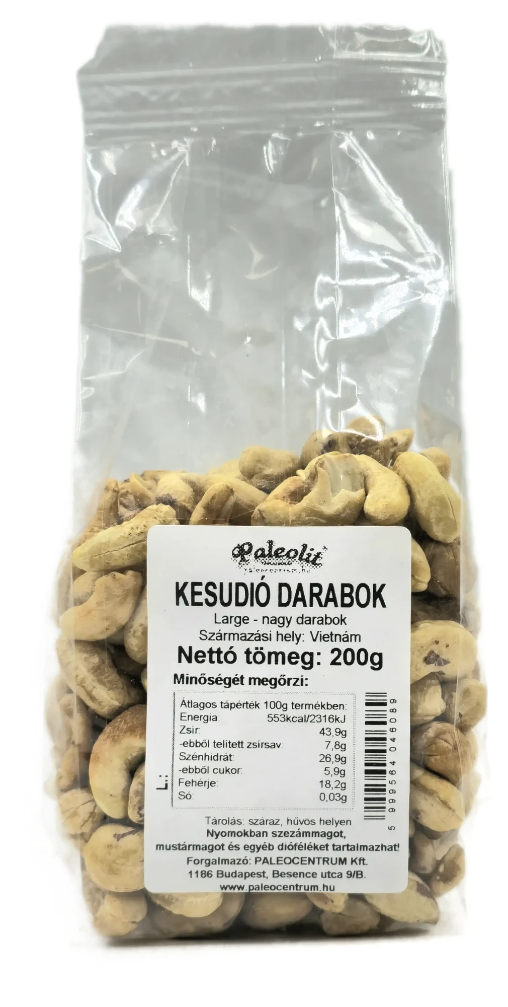 Kesudió darabok 200g Paleolit