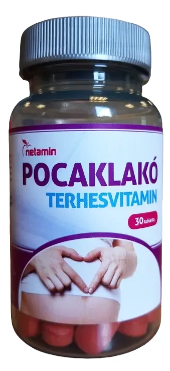Netamin Pocaklakó Terhesvitamin 30db