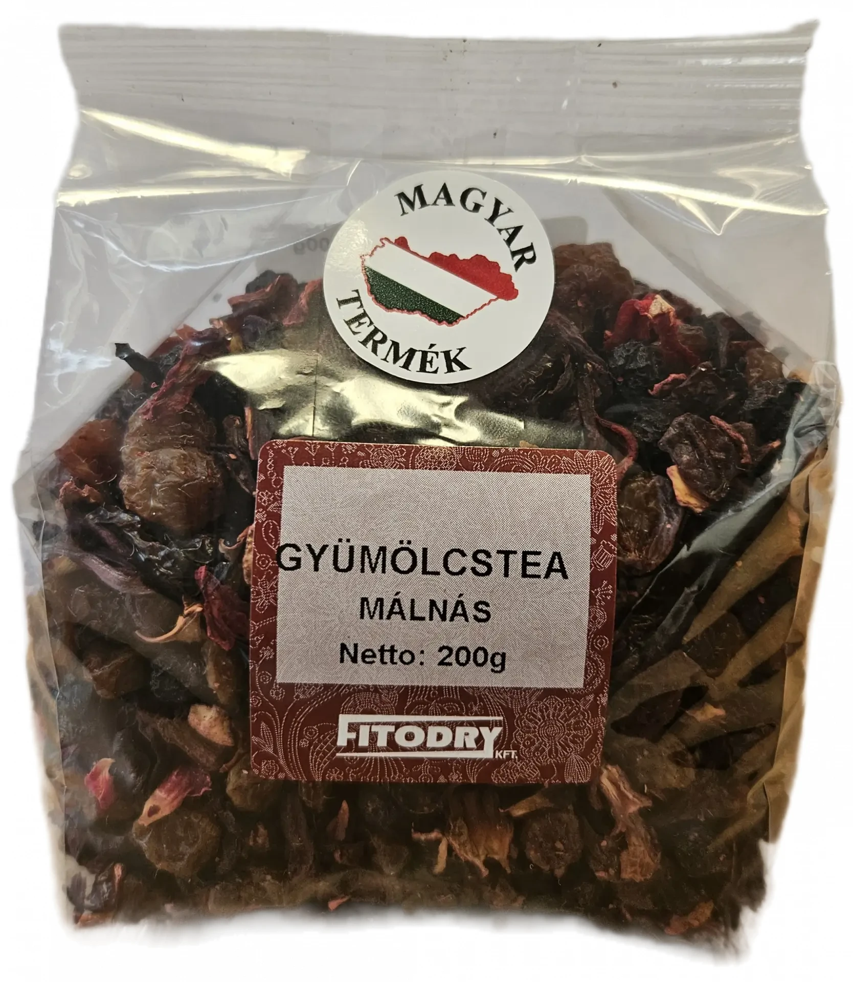 Fitodry Gyümölcstea Málnás 200g