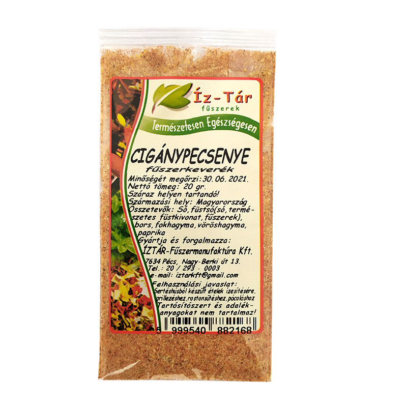 Íz Tár cigánypecsenye fűszerkeverék 20g