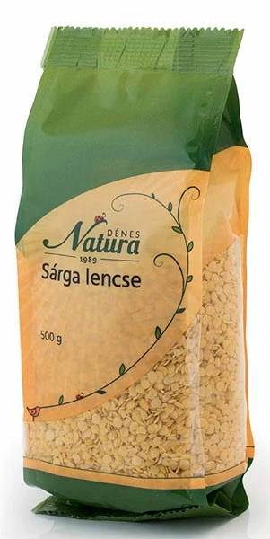 Sárga lencse 500 g (Dénes Natura)