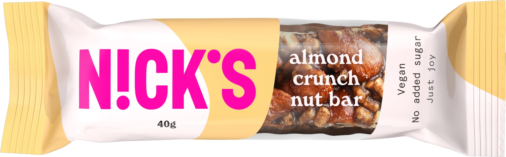 Nick's VEGÁN mandulás csoki, cukor- és gluténmentes 40g