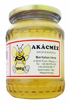 Akácméz 900g - Bertalan