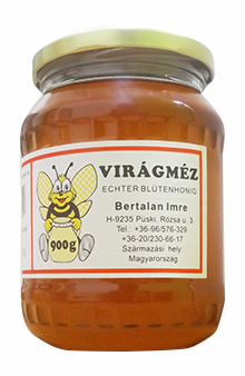 Virágméz 900g -Bertalan