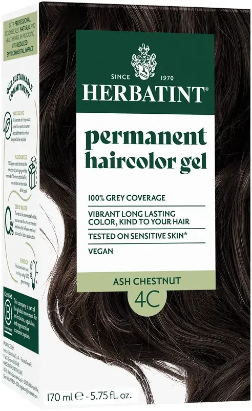 Herbatint 4C Hamvas Gesztenye hajfesték 170 ml