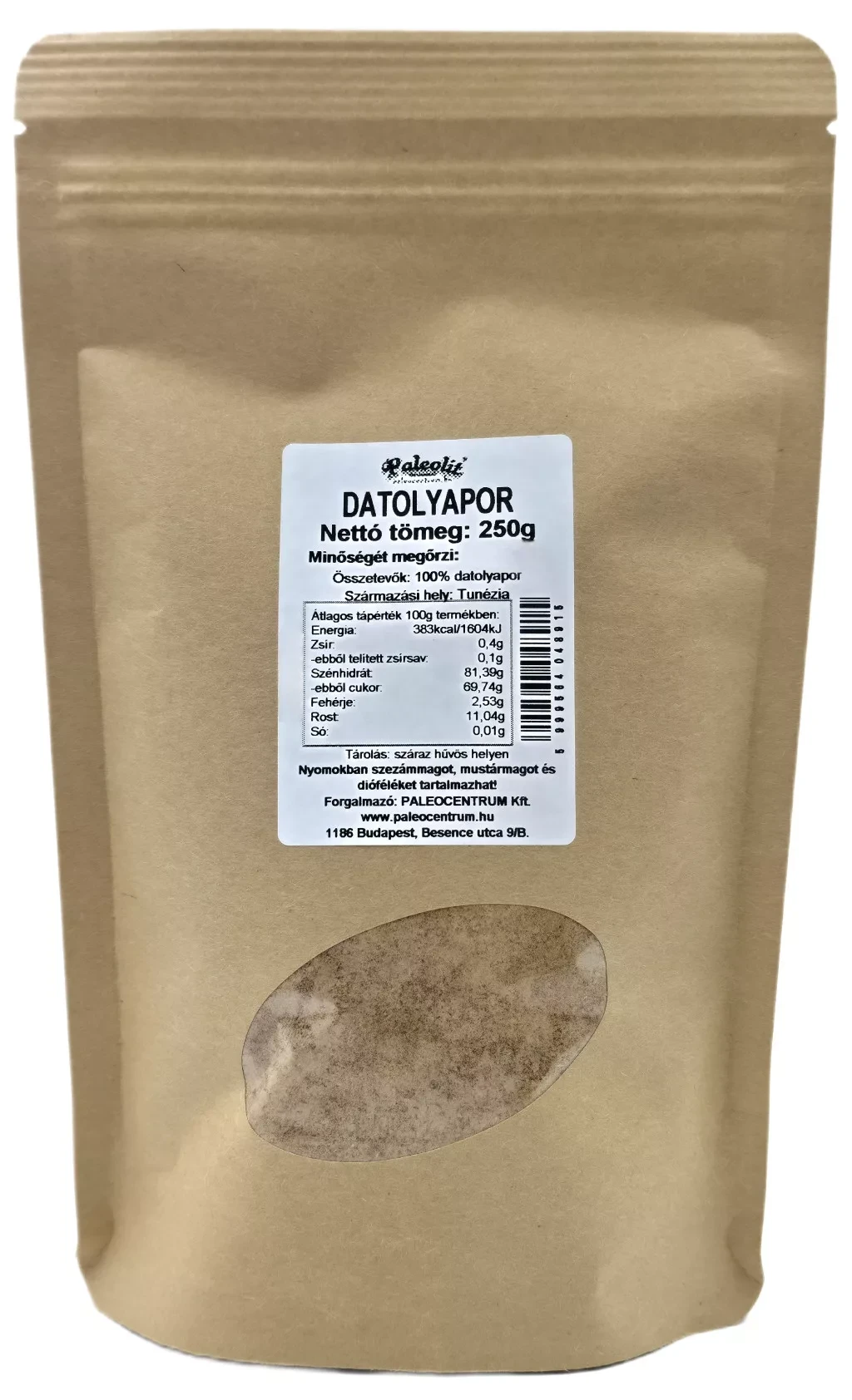 Paleolit Datolyapor édesítő 250 g