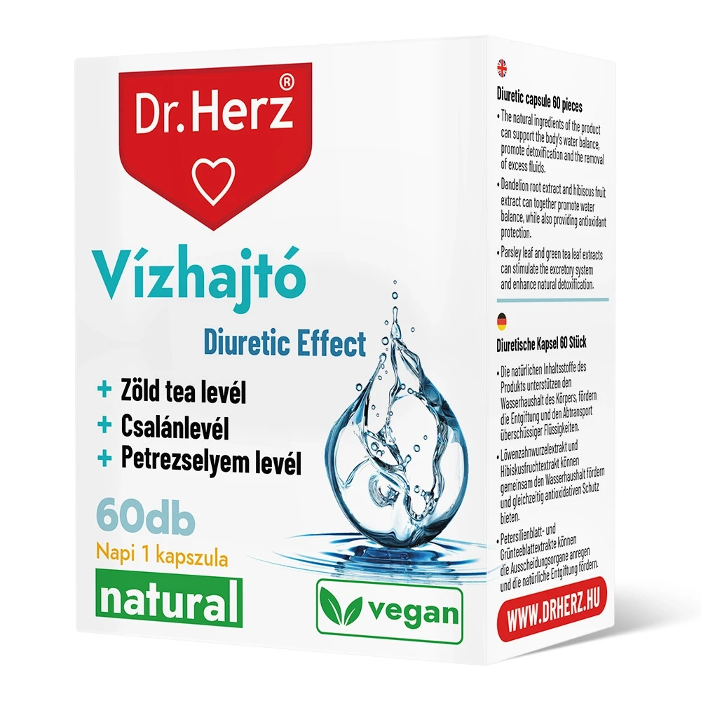 Dr. Herz Vízhajtó Kapszula 60 db