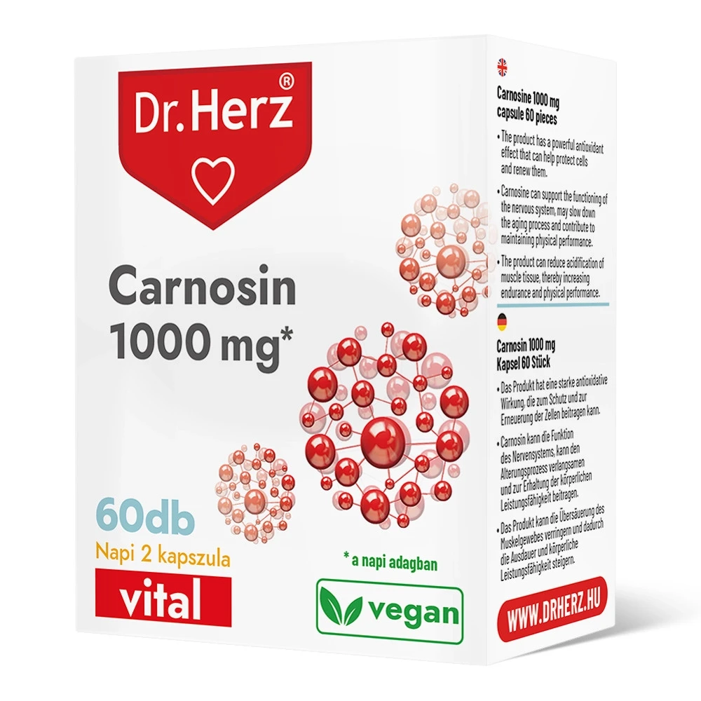Dr. Herz Carnosin 1000 mg Kapszula 60 db