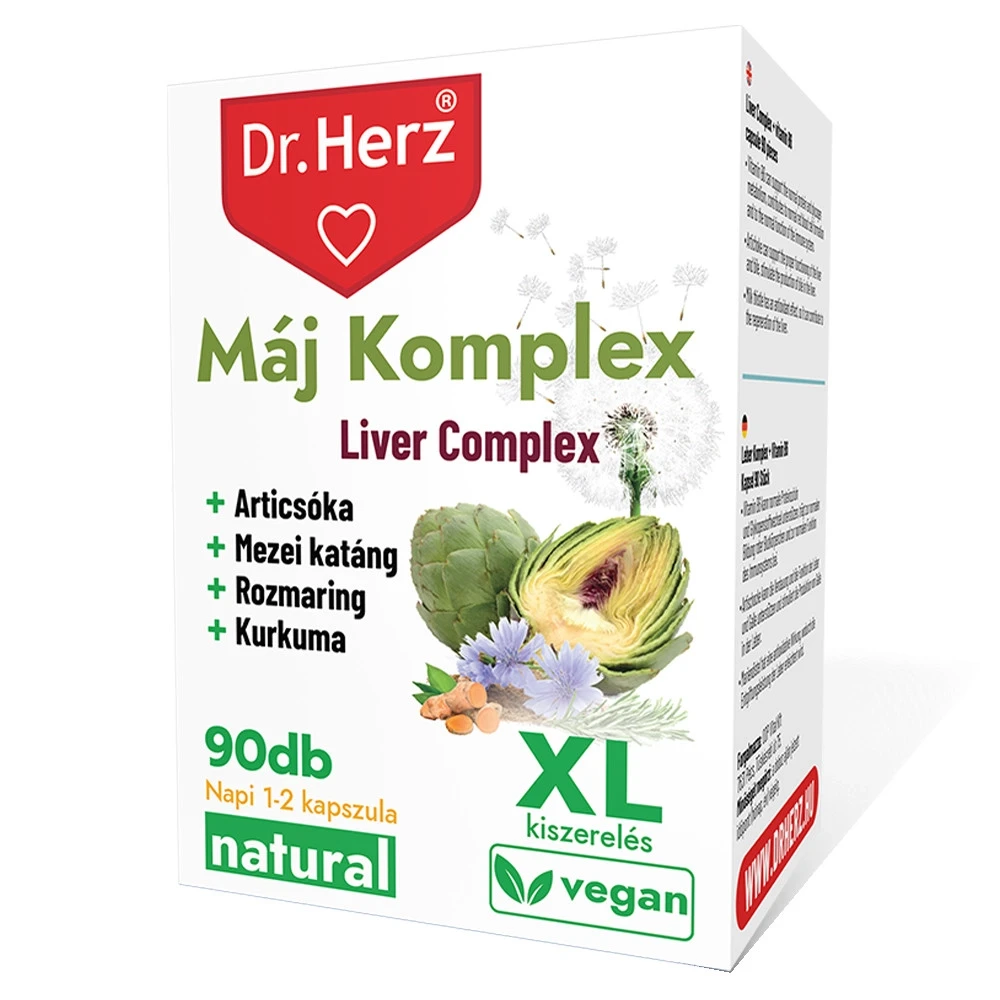 Dr. Herz Máj Komplex XL Kapszula 90 db