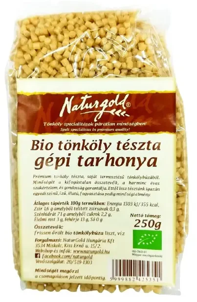 Naturgold Bio tönköly tészta gépi tarhonya 250g