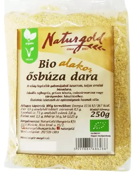 Natur Gold Bio alakor ősbúza dara 250g