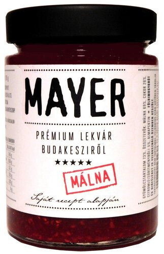 Mayer Prémium málna lekvár 378g