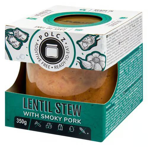 Polcz Lencsefőzelék füstölt tarjával 350g