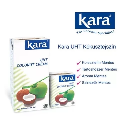Kara UHT Kókuszkrém 200ml