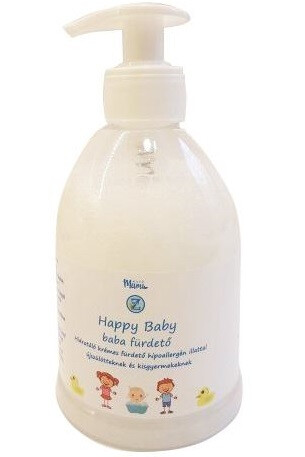 Eco-Z Happy Baby hidratáló krémes baba fürdető 300ml