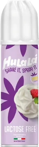 Hulala Laktózmentes tejszínhabspray (cukrozott) 200 g
