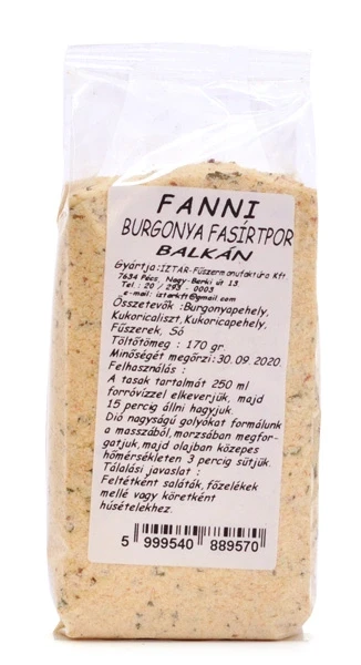 Íz Tár burgonya alapú fasírtpor balkán ízesítéssel 170g