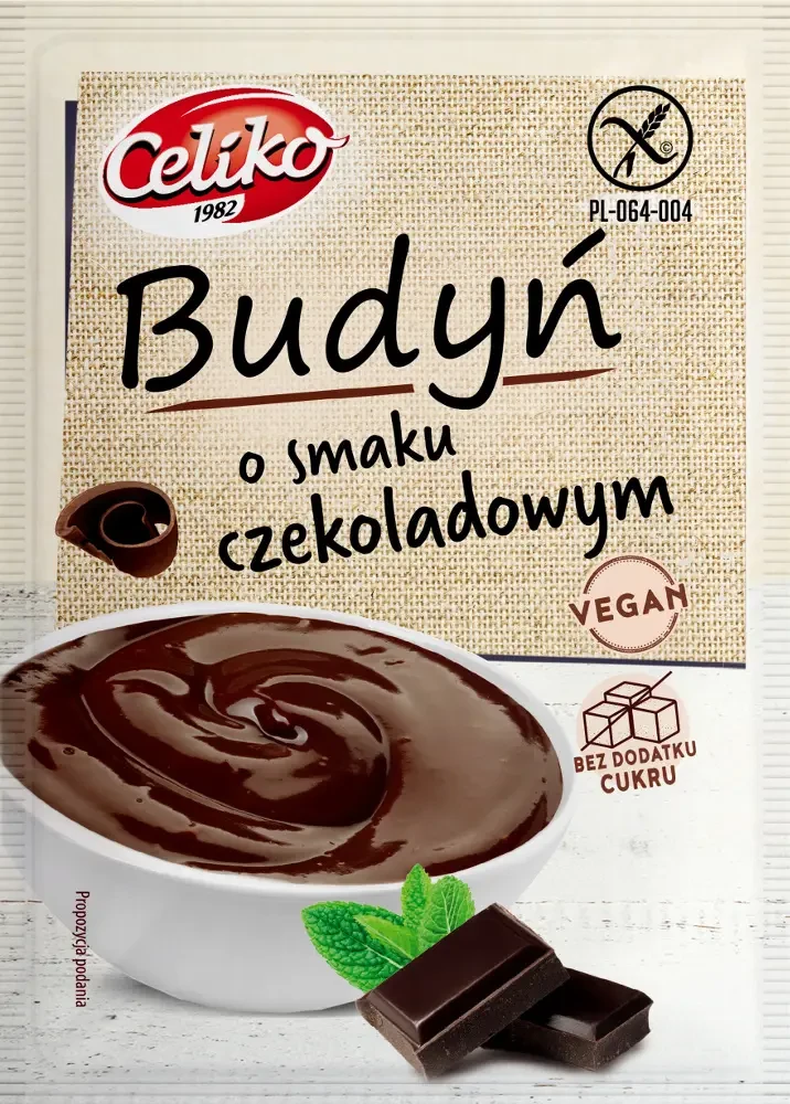 Celiko Gluténmentes Puding Csokoládé ízű 40g