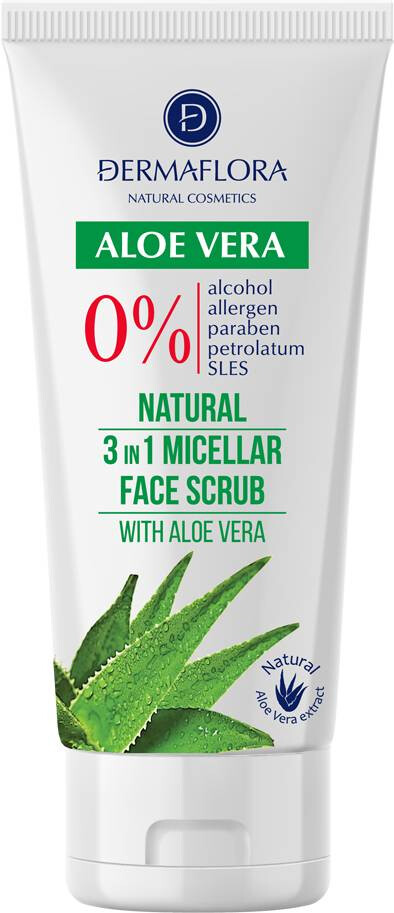 Dermaflora 0% Micellás arcradír aloe verával (100 ml)