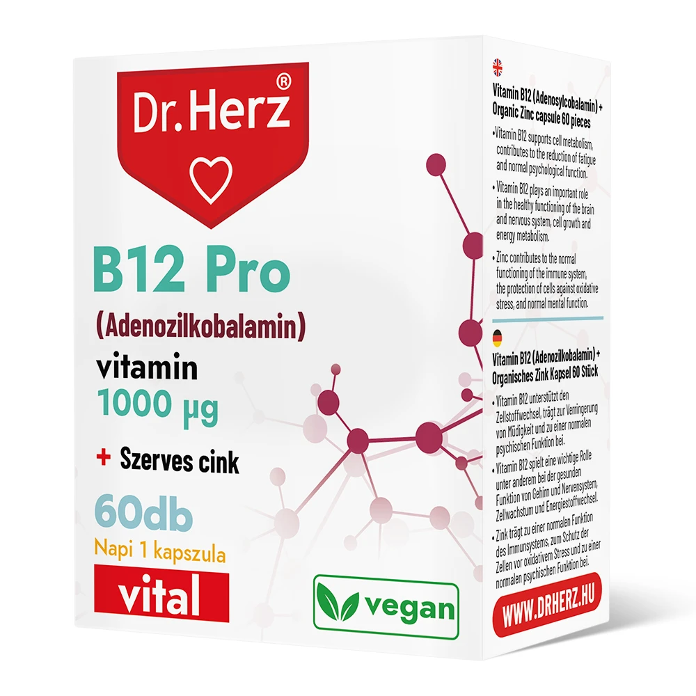 Dr. Herz B12 Pro kapszula 60 db