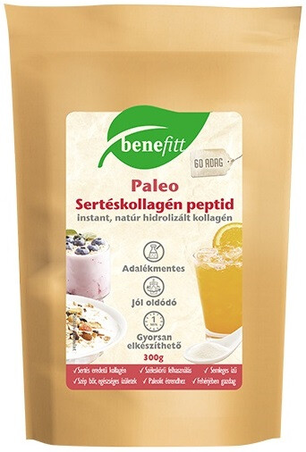 BENEFITT Reform Sertéskollagén italpor, natúr 300g - Paleo