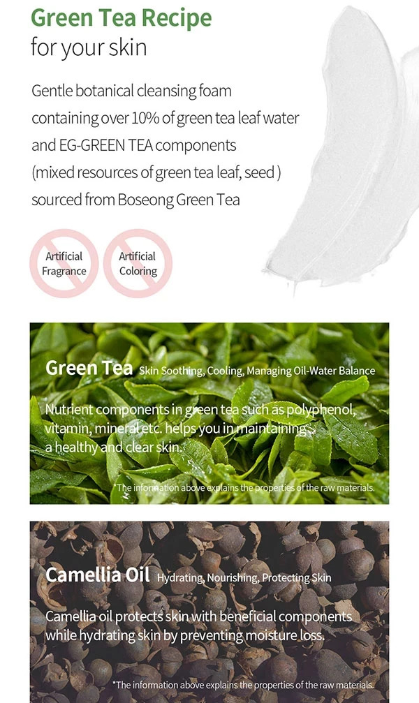 Benton Deep zöld teás arctisztító hab 120g