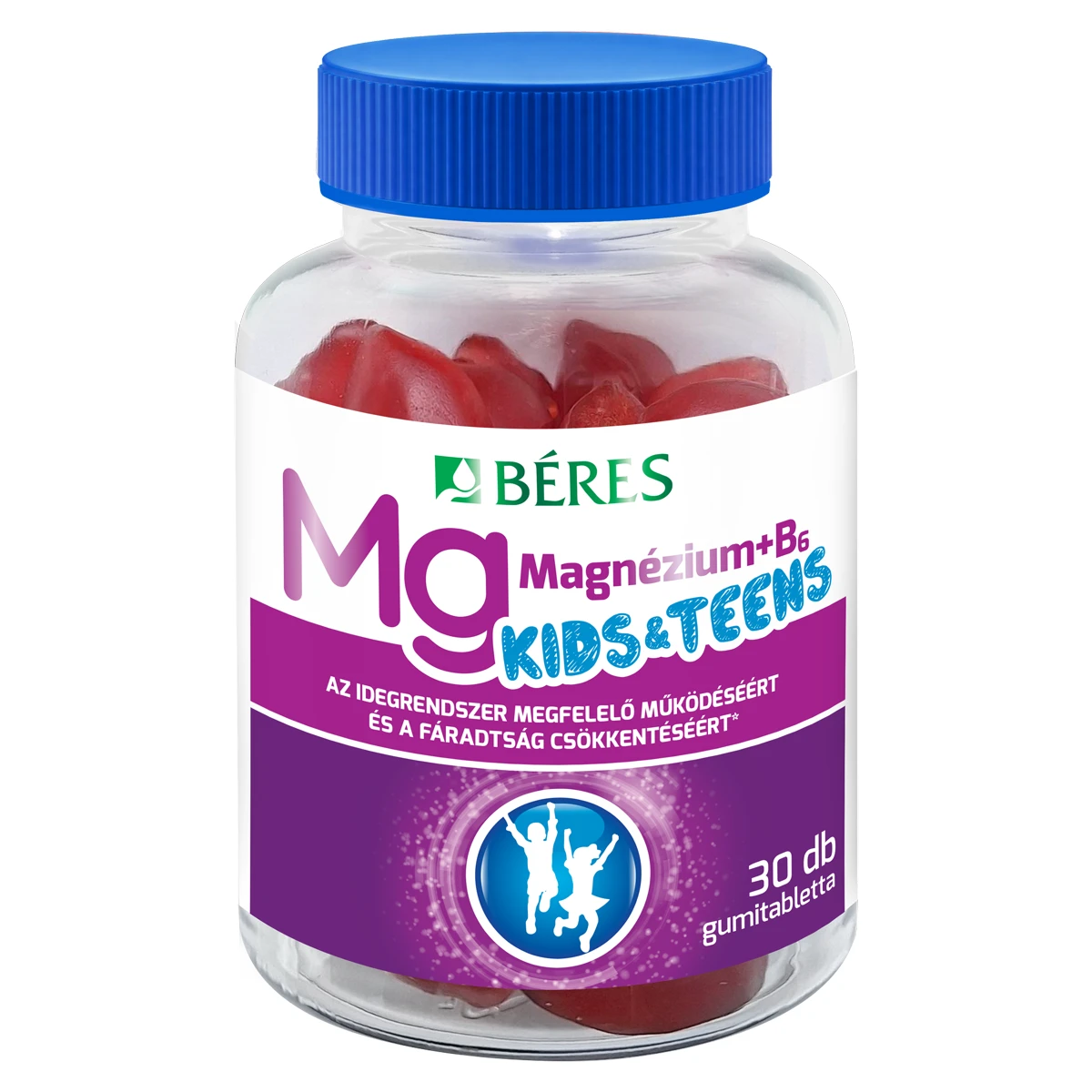 Béres Magnézium+ B6 Kids & Teens Gumitabletta 30 db