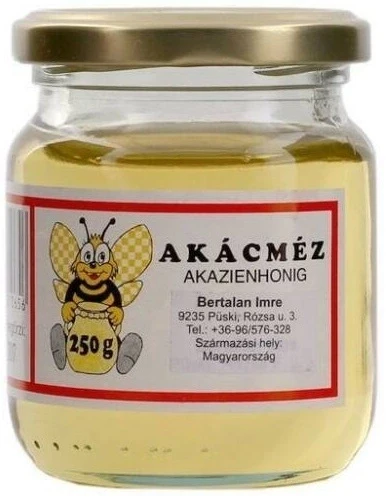 Bertalan Akácméz 250g