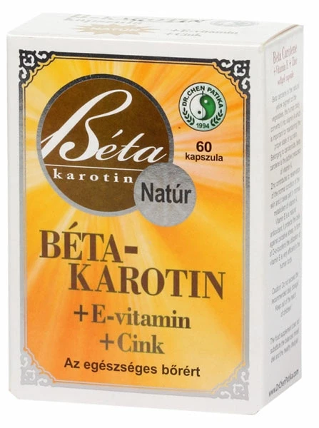 Dr. Chen Béta-Karotin + E + Cink kapszula 60db