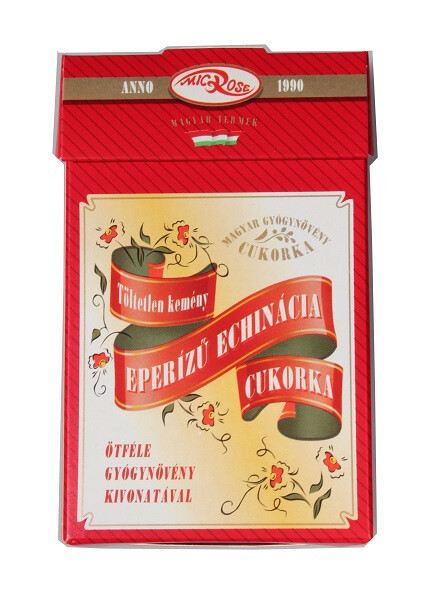 Bíborszínű kasvirág eperízű cukorka 75 g