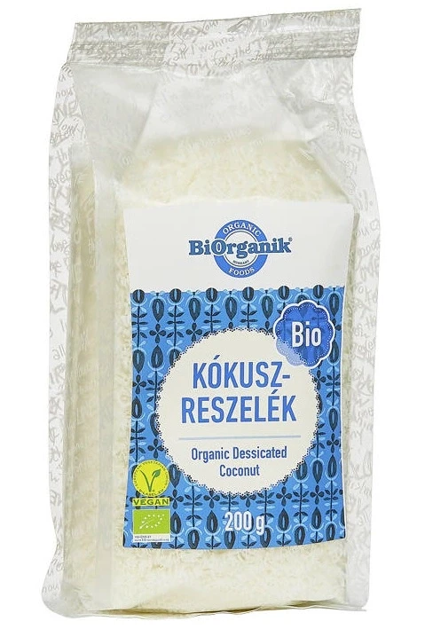 Bio Kókuszreszelék 0,2kg Biorganik