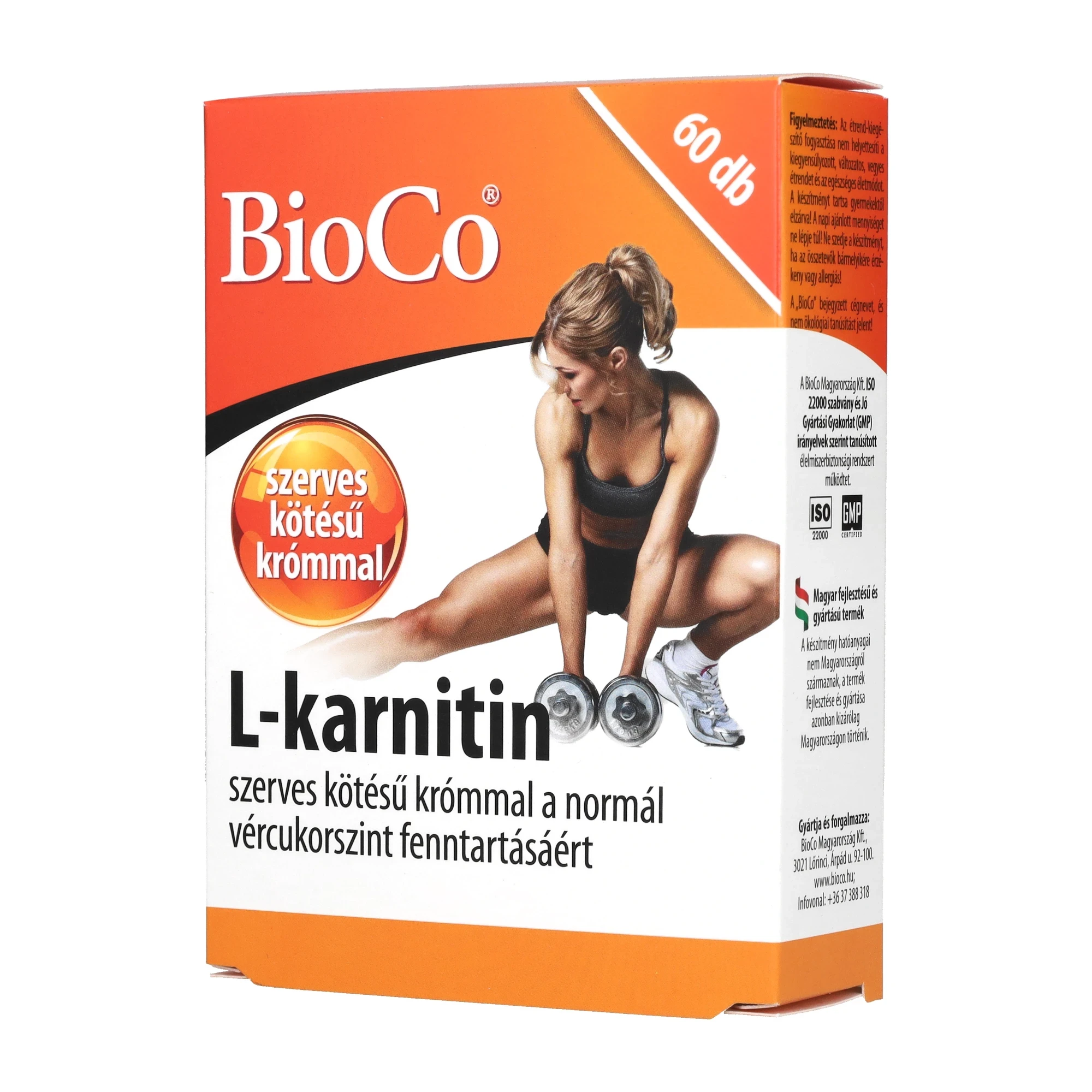 BioCo L-karnitin kapsz. 60db