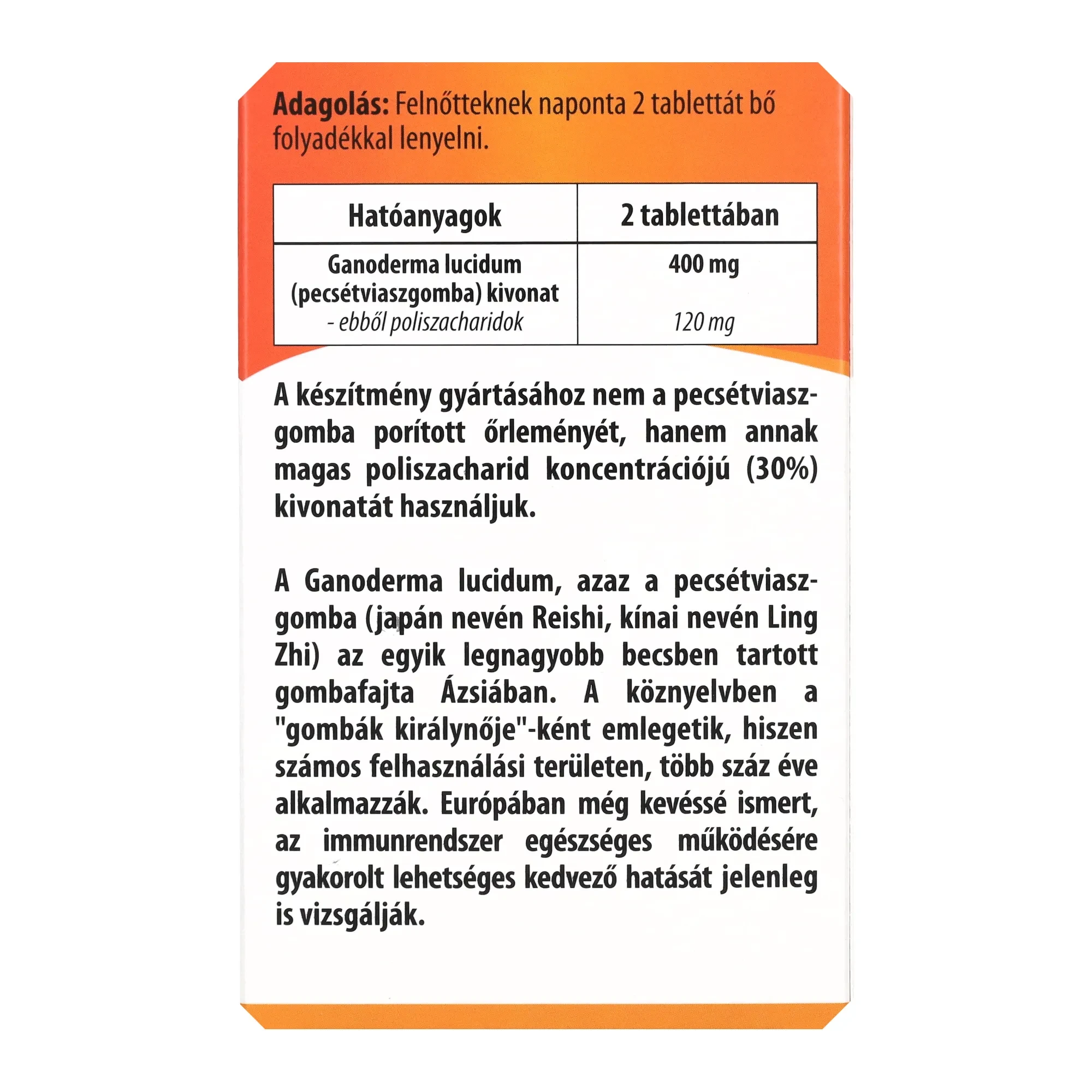BioCo Pecsétviaszgomba 60db